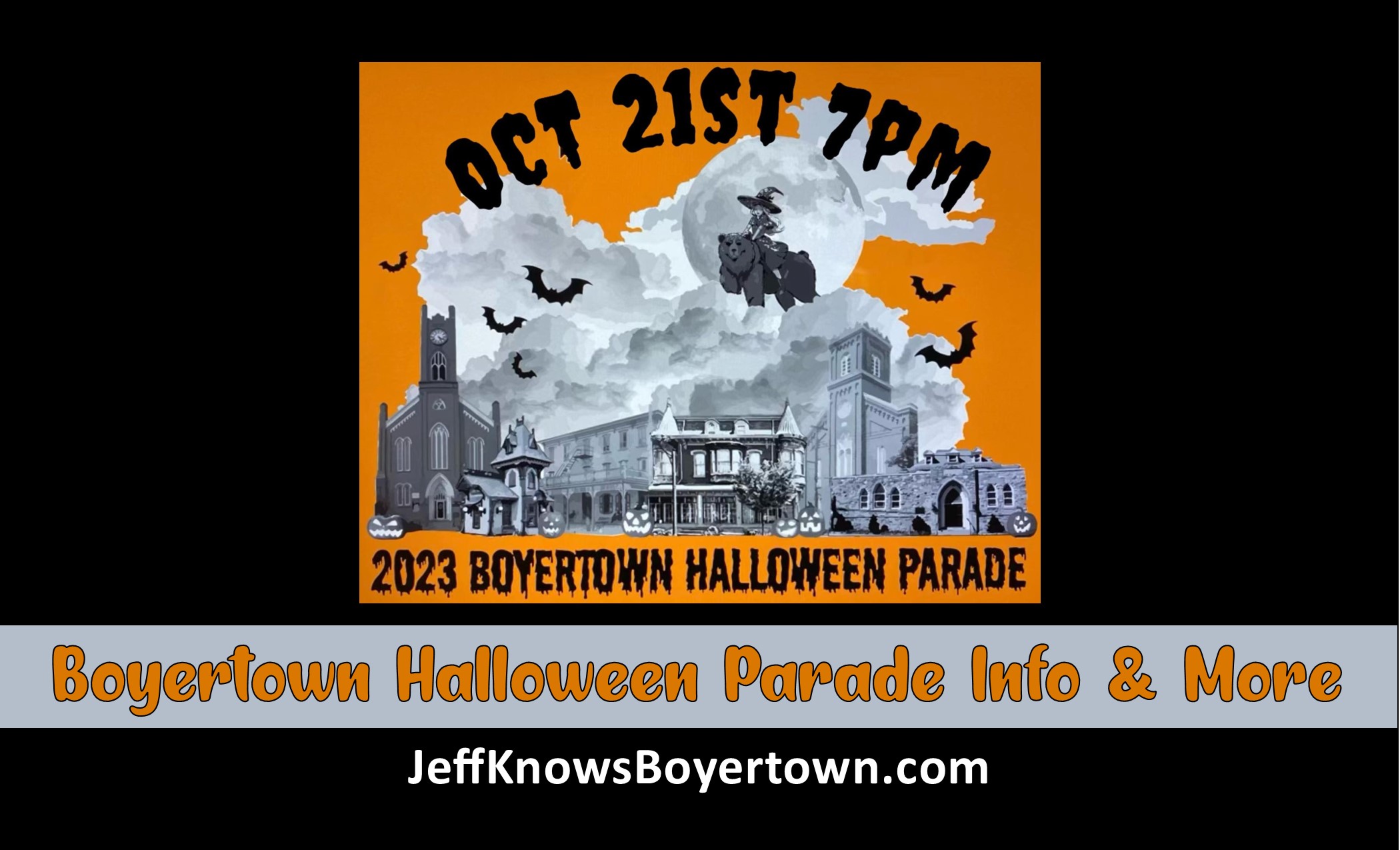 What's Going Down in Boyertown? (halloween parade 23) Jeff knows